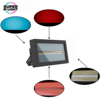 Lumière stroboscopique LED RGBW 400W 1-30Hz 128 segments pour DJ, discothèque, spectacle sur scène