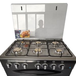 Xunda Cuisinière à gaz autoportante à 6 brûleurs Cuisinière de cuisine <span class=keywords><strong>avec</strong></span> four Estufas <span class=keywords><strong>A</strong></span> Gas Con Horno - Product Image 2