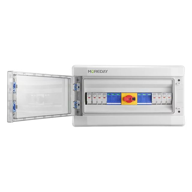 For MOREDAY 1-4String 1000V IP65 Solar PV String Panel Array Power Combiner Box Isolator Switch for Solar Energy Applications