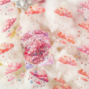 20 Fogli/Confezione Adesivi PET <span class=keywords><strong>Nuvole</strong></span> Sognanti, Adesivi per Planner, Adesivi per Bambini, Materiali per Planner Impermeabili - Product Image 3