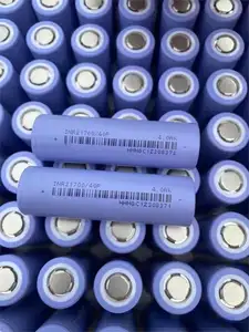 תא סוללה 21700 4000 mah 3.6V קצב גבוה זרם גבוה תא סוללת ליתיום פריקה עבור כלי עבודה חשמליים, סכיני גילוח, מברשות שיניים