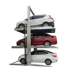 热卖垂直3级汽车堆垛机停车场停车场电梯系统