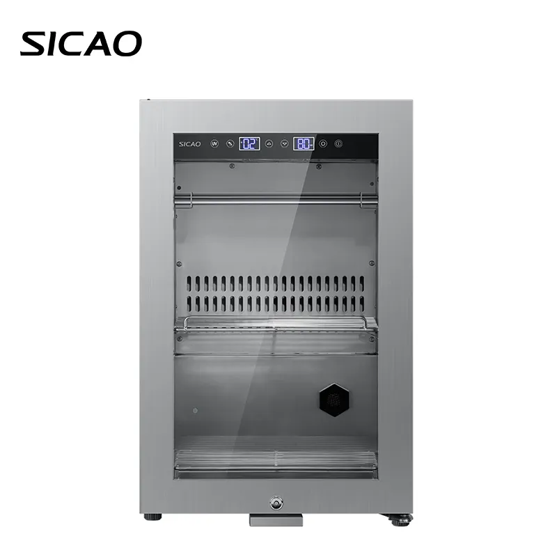 Salami cooler cabinet dri age refriger fridg dri meat showcas dri age fridg refriger