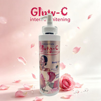 Lotion corporelle éclaircissante OEM au glutathion et à la vitamine C, atténue les imperfections, unifie le teint, hydratation intense pour peaux africaines