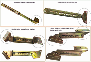 Cerniera a leva a dieci velocità per regolazione <span class=keywords><strong>angolo</strong></span> scrivania, accessorio per lettino da massaggio con asta di sollevamento a un solo punto di blocco - Product Image 5