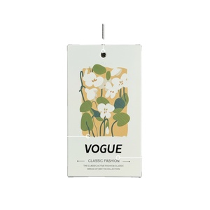 ป้ายเสื้อผ้าหรูหราจากกระดาษรีไซเคิล ป้ายแขวนแบบนูนลายตามสั่ง ป้ายแขวนเสื้อผ้าจากกระดาษแข็งชนิดพิเศษ และป้ายเสื้อผ้าแบรนด์เนม - Product Image 1