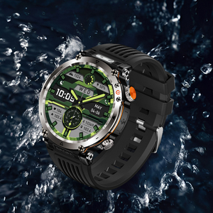 DSM11 HT30 Sports Smart <b>Watch</b> SOS Mode Flashlight UV Currency Detect Function 1.7" IPS Screen 600mAh <b>Battery</b> 3ATM Waterproof - Product Image 4