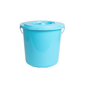 5L 10L 15L Small Cheap Plastic Water Bucket With Metal Handle