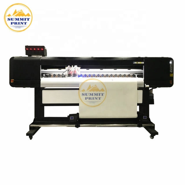 Summit Digital Printing Machine 1.8m UV Machine Color White Color for PVC Pet Film Leather