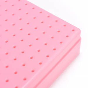 KADS 100 Hole Nail <b>Drill</b> <b>Bit</b> <b>Storage</b> Box Plastic Manicure <b>Drill</b> <b>Bits</b> Display Organizer Case Large Capacity Manicure Tool <b>Storage</b> - Product Image 3