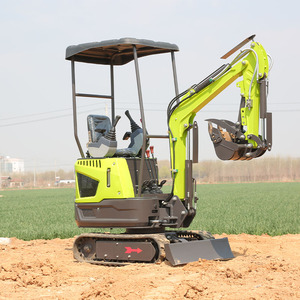 Mini excavatrice hydraulique fourches grappin accessoires pompe à moteur engrenage moteur roulement inclus haute puissance de creusement certifié CE rapide - Product Image 2