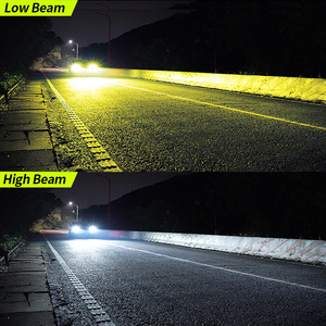 Nueva Bombilla LED de Doble Color para Faros Delanteros con Control por Aplicación, 65W 12V 2400LM, 3000K 6000K, Impermeable, Luces Antiniebla - Product Image 5