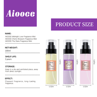 5pc 75ml luxe Victoria parfum Cologne Mini parfum Original Secret inspiré corps brume parfum coffrets cadeaux pour les femmes parfumées