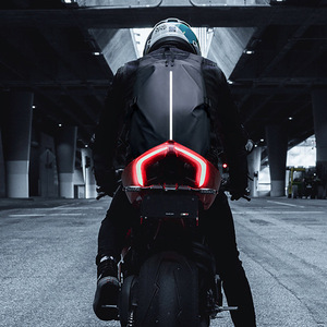 Mochila Impermeable <span class=keywords><strong>para</strong></span> <span class=keywords><strong>Casco</strong></span> de Motocicleta, <span class=keywords><strong>Bolsa</strong></span> Deportiva de Viaje de Gran Capacidad con Cierre de Cremallera, Reflectante <span class=keywords><strong>para</strong></span> Baloncesto - Product Image 2