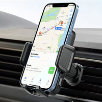 Support de téléphone pour voiture Support de téléphone pour voiture amélioré par gravité avec la dernière pince d'aération verrouille automatiquement le support de téléphone pour les voitures