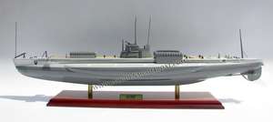 SCIRE barca modello in legno di alta qualità Submarins artigianato per regali di novità - Product Image 5