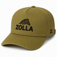 Gorra de Béisbol Clásica Ajustable de Algodón con Bordado 3D de Parque Zoológico/Acuario, Certificación RoHS y Cumple con REACH, Venta al por Mayor