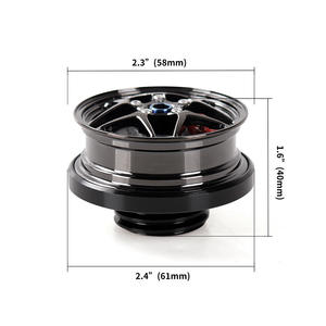 Vente en gros transfrontalière de pièces de modification automobile, bouchons d'huile en alliage d'aluminium, articles décoratifs, personnalisés et tendance, adaptés - Product Image 2