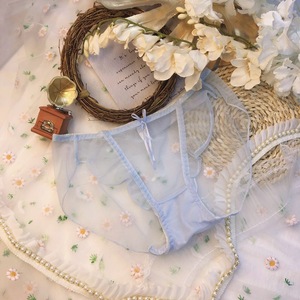 Mutandine in Pizzo da Donna, Slip Sexy Trasparenti con Copertura Completa, Slip con Balze Delicati e Trasparenti all'Ingrosso - Product Image 4