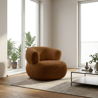 Fauteuil moderne peu encombrant, canapé sans structure pour salon, canapé simple compressé, ensemble de canapés d'angle, mobilier pour la maison