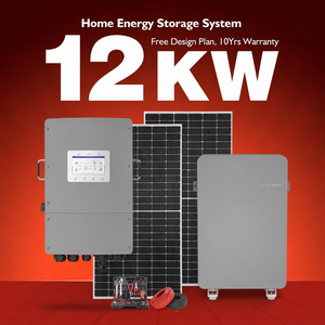 Système d'énergie solaire complet 8 kW 10 kW avec stockage de batteries, systèmes d'énergie hybride éolienne et solaire - Product Image 5