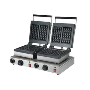 Kommerziellen Waffel Brot Gas Waffel Brot Maker,UK Stecker 220v Industrielle Blase Waffel Maker