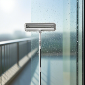 Realida 3-in-1 thân thiện với môi cửa sổ sạch squeegee dài xử lý kính làm sạch gạt nước cho cửa sổ màn hình làm sạch - Product Image 6