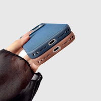 Nouvelle Coque de Téléphone TechWoven pour iPhone 14 15 16 17 Pro Max 17Air, Magnétique Puissant + Chargement Sans Fil Animé, Coque Funda TPS030