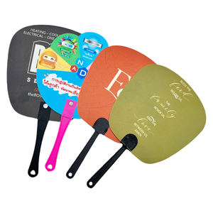 مروحة يد بلاستيكية للإعلانات بالجملة مروحة يد بلاستيكية من Pp مروحة يد - Product Image 6