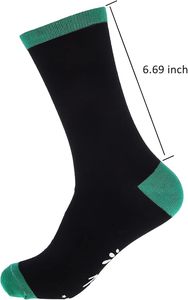 Calzini a maglia in cotone personalizzati per uomo donna calzini sportivi divertenti citazioni sarcastiche ODM fornitore di Design alla caviglia all'ingrosso - Product Image 3