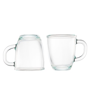 Термостойкая кружка из боросиликатного стекла для чая Linuo с ручкой - Product Image 5