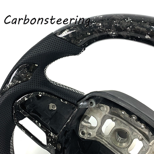 Volant en fibre de carbone forgée pour Chrysler 300C 300S SRT8 HEMI <span class=keywords><strong>V6</strong></span> V8 2011-2023 LD Custom OEM Fit Performance Upgrade - Product Image 5