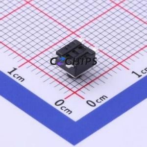 GT-TC074B-H045-L1 Tactile Switch SMD-4P,4.5x4.5mm Switch Single Pole Single Throw Round Button 2.5N Vertical Mount - Product Image 2