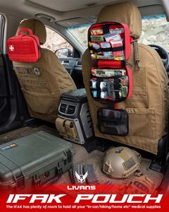 Sac de premiers secours vide, petite pochette de secours, sac à médicaments pour premiers intervenants, conteneur de poche pour voiture, maison, bureau, sport, extérieur - Product Image 6