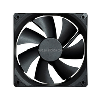 Ventilateur à double roulement à billes JMCD-A12 12025, 1850 tr/min, 12V CC, 73,79 CFM, PWM 4 broches, courant de sécurité 0,18A, bruit 30,56 dBA, en stock