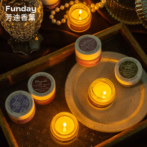 Funday Scented Candle Jar 15g Soy Wax Home Decoration - Product Image 3