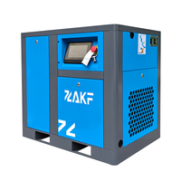 Compresseur d'air portable ZAKF 10HP 7.5KW 220V 380V IP23 IP54 à vitesse variable 7-10 bars, moteur à vis à aimant permanent