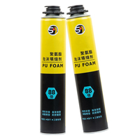 Mastic de construction d'isolation Mousse Pu expansible Mousse polyuréthane chimique