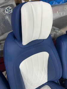 Protección de asiento de coche para todo tipo de clima de cuero Nappa, funda de asiento de coche de todos los colores para Mercedes Benz W463 W4634, actualización <span class=keywords><strong>Interior</strong></span> - Product Image 2