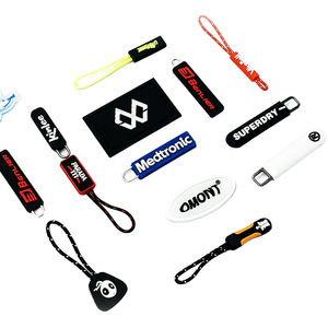 Nhà Máy Bán buôn Chất lượng cao tùy chỉnh 3D Silicone dây kéo puller TPU dây kéo thanh trượt cao su dây kéo đầu cho hàng may mặc - Product Image 1