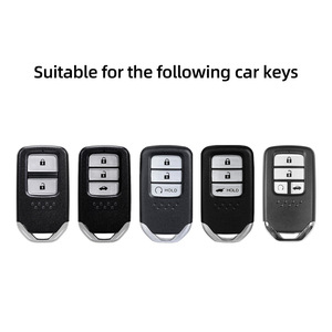 Funda de Lujo para Llaves de Aleación de Zinc, Protector de Carcasa para Llaves de Coche Resistente a Arañazos para Accord Civic Pilot CRV - Product Image 2