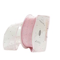 Ruban à strass fait main pour emballage de boîtes cadeaux, matériel de décoration pour pâtisserie, gâteaux, fleurs fraîches et arrangements floraux
