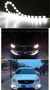 Éclairage d'ambiance pour voiture, feux de circulation diurne flexibles, feux de circulation diurne à LED à haute luminosité, bande lumineuse pour voiture - Product Image 6