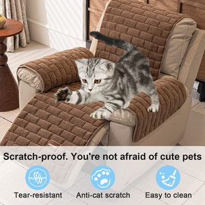 <span class=keywords><strong>Housse</strong></span> <span class=keywords><strong>de</strong></span> <span class=keywords><strong>chaise</strong></span> inclinable en polaire douce et confortable, antidérapante, lavable, pour animaux <span class=keywords><strong>de</strong></span> compagnie, <span class=keywords><strong>protection</strong></span> <span class=keywords><strong>de</strong></span> meubles - Product Image 3