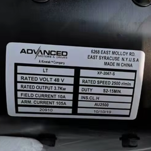 มอเตอร์รถกอล์ฟ 48V KDS ใช้ได้กับมอเตอร์รถกอล์ฟ EZ GO 48V 3kW 3.7kw TXT PDS MOTOR XP-2067-S - Product Image 2