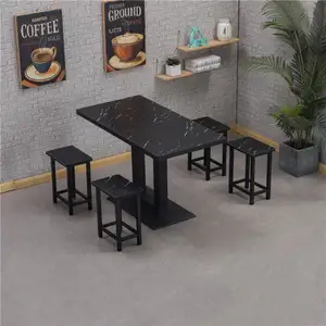 现代酒店设计欧美现代木制餐椅餐桌椅咖啡店餐厅家具