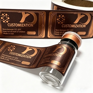 Étiquettes holographiques de sécurité Void pour flacons 3ml 10ml, autocollants étanches, non destinés à l'usage humain, anti-contrefaçon, pour emballage de réactifs de laboratoire - Product Image 2