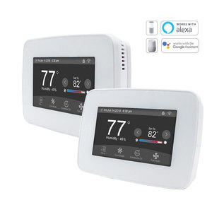 24V Multi Stage Wifi Smart AC Home Thermostat Système de CVC Thermostat de <span class=keywords><strong>climatiseur</strong></span> central résidentiel pour les États-Unis - Product Image 4