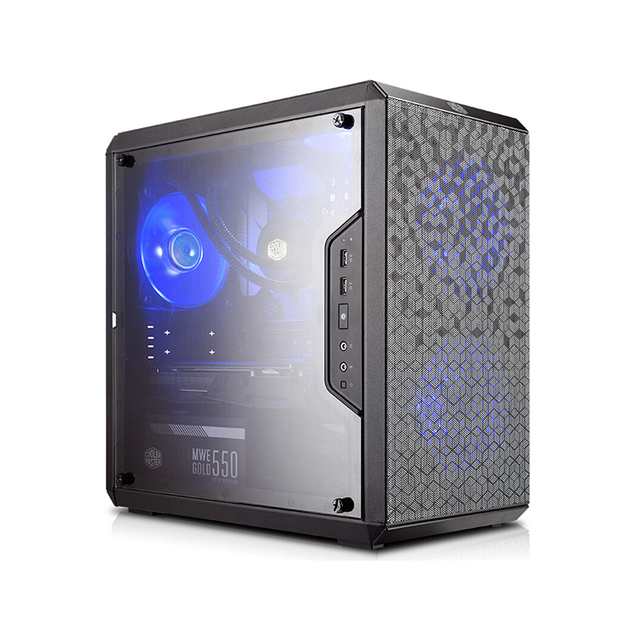Cooler Master MasterBox Q300L Micro-ATX Tower with Transparent Acrylic Side Panel Computer Case RGB
