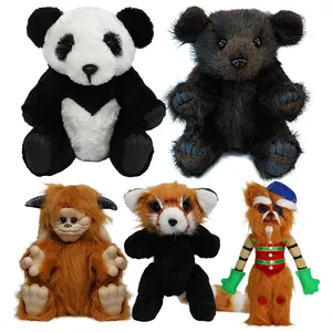 万圣节圣诞派对道具娃娃宝宝系列可爱熊猫狐狸猴子浣熊装饰品圣诞装饰品用品